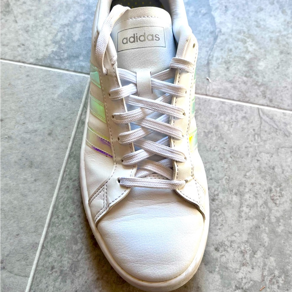 Adidas Grand Court Holographic Sneakers